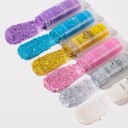 Glitter i stift 6,7 x 2 cm Glitterstift til ansigt, krop og hår Oplysende kosmetisk glitter Fin glans make-up 3