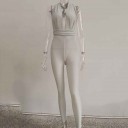 Glitter jumpsuit voor dames 5