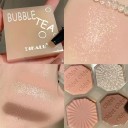 Glitter øjenskyggepalette 4 farver glitter øjenskygge mat øjenskygge ultrapigmenteret øjenskygge langvarig vandfast 4