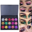 Glitter øjenskyggepalette 3