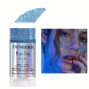 Glitter Olografici in Stick 8,4 x 3,5 cm Stick Brillante per Viso, Corpo e Capelli Effetto Illuminante Olografico Make-up 5