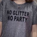 Glitter t-shirt för kvinnor A1188 1