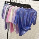Glitter t-shirt för kvinnor 2