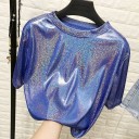 Glitter t-shirt til kvinder 4