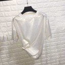 Glitter t-shirt til kvinder 7