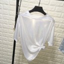 Glitter t-shirt til kvinder 3