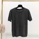Glitter t-shirt til kvinder 5