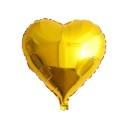 Globo de foil en forma de corazón Decoración romántica para celebraciones y ocasiones especiales Foil de aluminio brillante Tamaño 45 x 45 9