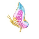 Globo mariposa 76 × 58 cm Globo decorativo de fiesta en forma de mariposa con alas ornamentales Decoración de cumpleaños celebración infantil 3