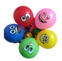 Globos de látex con sonrisas para niños 10 unidades Decoración para cumpleaños y fiestas infantiles Caras alegres Tamaño 30 cm Colores aleatorios 8