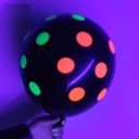 Globos de neón con lunares 30 uds. 1