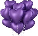 Globos mate en forma de corazón 45,7 cm paquete de globos decorativos 10 unidades globos mate para decoración de bodas, celebraciones y decoraciones románticas 8