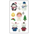 Glow in the Dark Christmas Temporary Tattoo 3