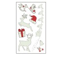 Glow in the Dark Christmas Temporary Tattoo 5