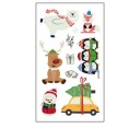 Glow in the Dark Christmas Temporary Tattoo 7