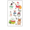 Glow in the Dark Christmas Temporary Tattoo 9