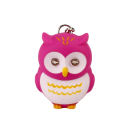 Glowing Owl Keyring 3