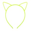 Glowing Party Headband with Cat Ears 2 pcs 3