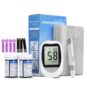 Glucomètre pour mesure domestique de la glycémie avec 50 bandelettes de test et 50 lancettes Mesure précise de la glucose Résultats rapides 2