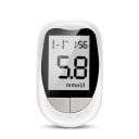 Glucometru cu 50 benzi de testare și 50 lancete pentru măsurarea glicemiei în intervalul 1,1 până la 33,3 mmol/l cu rezultat în 7 secunde alb 3