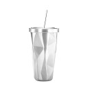 Gobelet de voyage en acier inoxydable avec paille 11