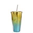 Gobelet de voyage en acier inoxydable avec paille 9