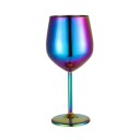 Gobelet en acier inoxydable incassable 500 ml 9,4 x 21,4 cm Gobelet haut pour vin bière champagne Gobelet de voyage résistant en acier inoxydable 9