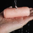 Gobelet masturbateur en chair avec intérieur réaliste et nervures 8,5 x 3,2 cm, emballage discret 3