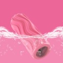 Gobelet masturbatoire rose avec intérieur strié en matériau doux 11x4 cm, emballage discret 5