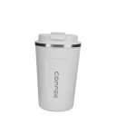 Gobelet thermique 380 ml en acier inoxydable Isolation sous vide à double paroi Gobelet de voyage pour café et thé Gobelet thermique étanche avec couvercle Design léger et résistant Maintient la température de la boisson 1