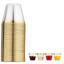 Gobelets en plastique avec bordure 50 pcs 5