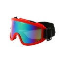 Gogle motocyklowe z kolorowymi szkłami 17 x 7,2 cm Gogle motocyklowe wykonane z PC i ABS Wytrzymałe okulary sportowe chroniące przed wiatrem i kurzem 5