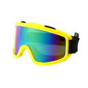 Gogle motocyklowe z kolorowymi szkłami 17 x 7,2 cm Gogle motocyklowe wykonane z PC i ABS Wytrzymałe okulary sportowe chroniące przed wiatrem i kurzem 7