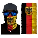 Gola com estampado de bandeira 7