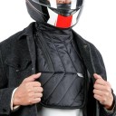 Gola de Inverno para Motocicleta 36 x 36 x 8 cm Gola de Algodão à Prova de Vento Quente para Motocicleta Cinza Escuro Proteção do Pescoço 3