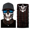 Gola masculina com estampado - preto 1