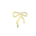 Gold Cake Decoration Bow 5.3 cm Elegant Decoration for Birthday Cake Wedding Decoration Children's Party Sweet Bar 1