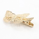 Gold Hair Clips with Butterflies - 6 pcs 5