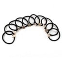 Gomas para el cabello con adornos plateados 2