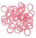 Gomas para el pelo de color liso - 30 uds. 9