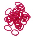 Gomas para el pelo de color liso - 30 uds. 8