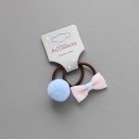 Gomma per capelli con decorazione - 2 pz 16