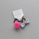 Gomma per capelli con decorazione - 2 pz 8