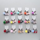 Gomma per capelli con decorazione - 2 pz 1