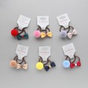 Gomma per capelli con decorazione - 2 pz 2