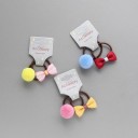 Gomma per capelli con decorazione - 2 pz 3