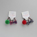 Gomma per capelli con decorazione - 2 pz 4