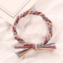 Gomma per capelli intrecciata 10 pz 10