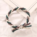 Gomma per capelli intrecciata 10 pz 8