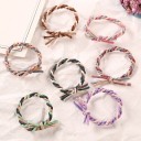 Gomma per capelli intrecciata 10 pz 1